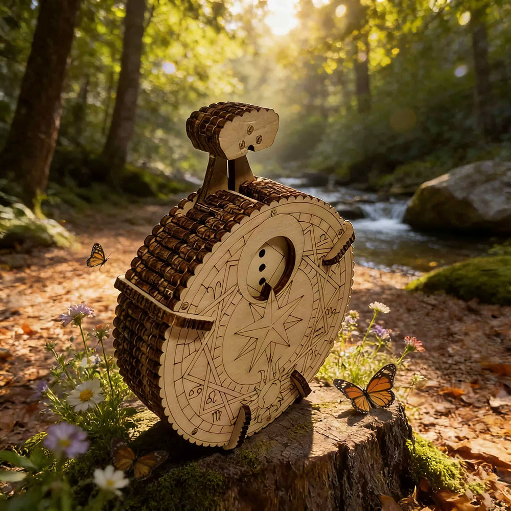 Dé Mécanique – Puzzle 3D en Bois