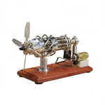Moteur 16 Cylindres Inox – Machine Mécanique