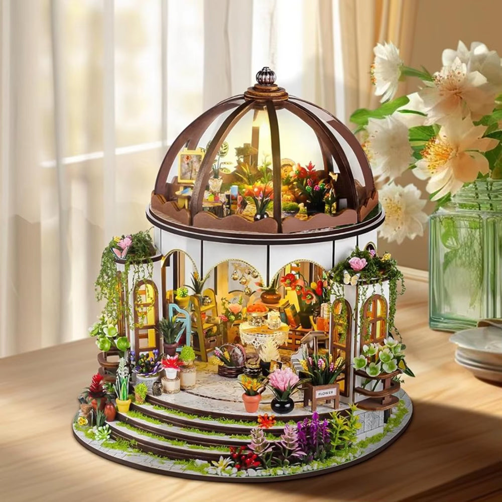 Petite Serre Lumineuse – Maison Miniature