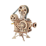 Projecteur de Cinéma Vintage - Puzzle 3D en Bois