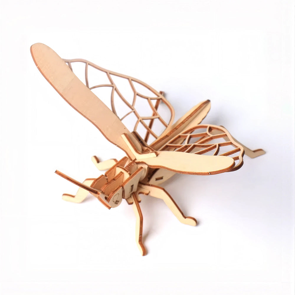 Sauterelle - Puzzle 3D en Bois