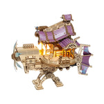Vaisseau Explorateur – Puzzle 3D en Bois