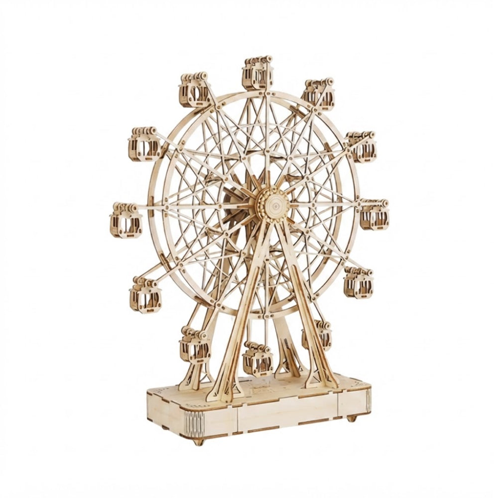 Grande Roue Rotative – Puzzle 3D en Bois