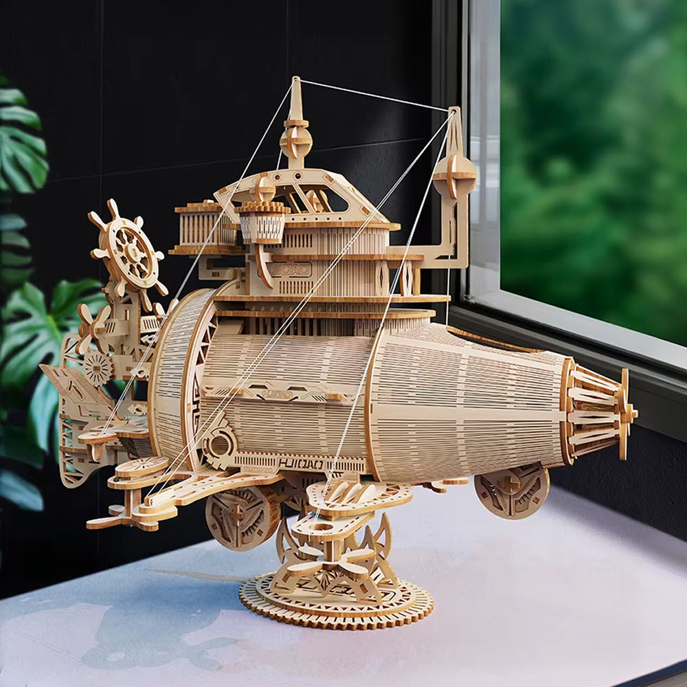 Vaisseau Stellaire – Puzzle 3D en Bois