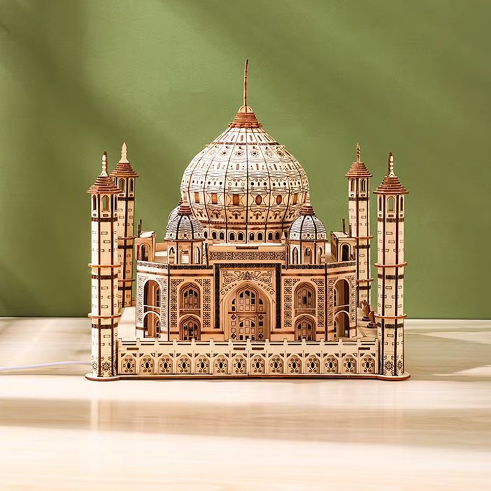Taj Mahal – Puzzle 3D en Bois