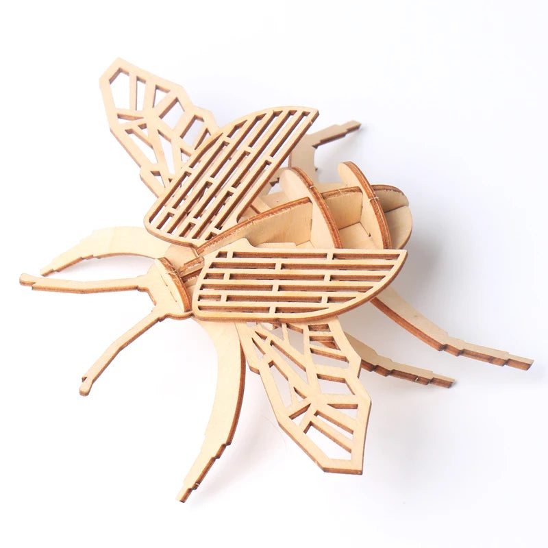 Scarabée - Puzzle 3D en Bois